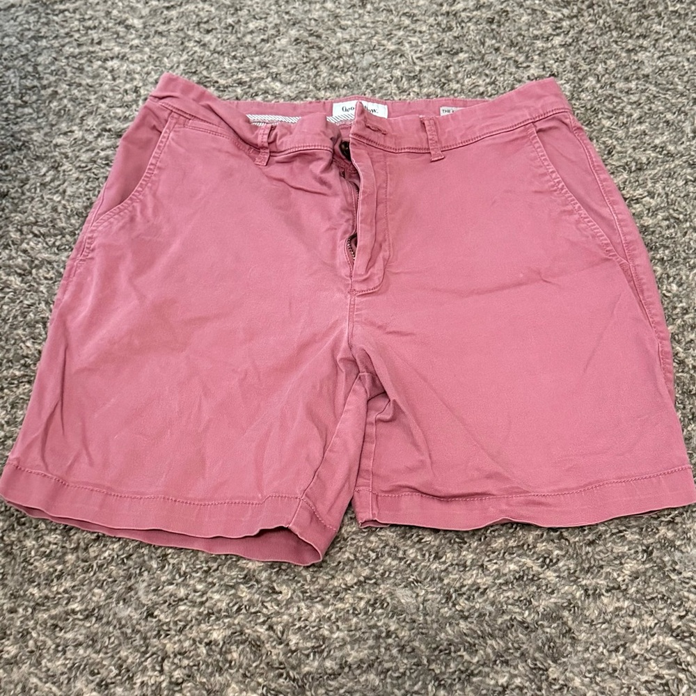 Goodfellow & Co Pink Striped Shorts